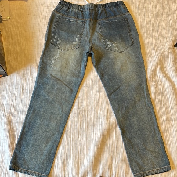 Denim Joggers sz M - Picture 2 of 2